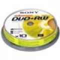  Sony DVD+RW 4.7GB/1-4x CakeBox 10